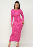 The “Pinking Of You” Midi Dress